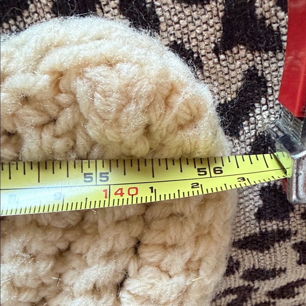 Sweet Vintage Hand Crochet Butter Yellow Throw Blanket  56 x 42 Cottagecore - Picture 4 of 5